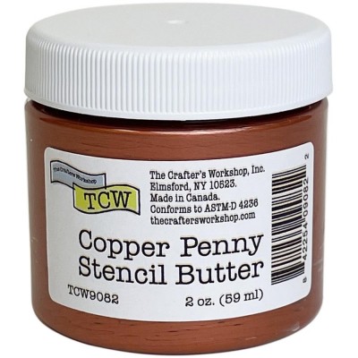 TCW - Stencil Butter couleur «Copper Penny» 2 oz  